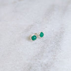 Gem Studs in Silver